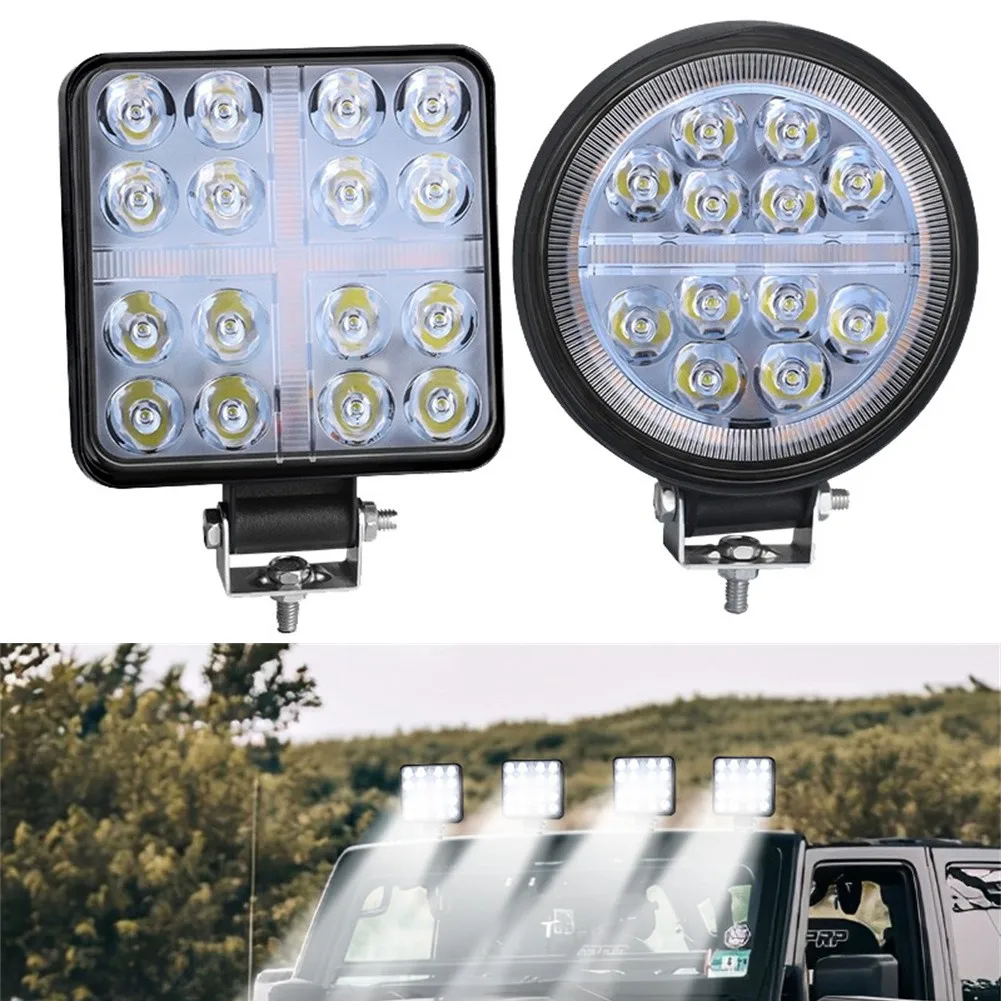 

4inch 36W Round Or Square Spot Led Work Light Bar For SUV Car Off Road Truck Car Accessories LED Work Light