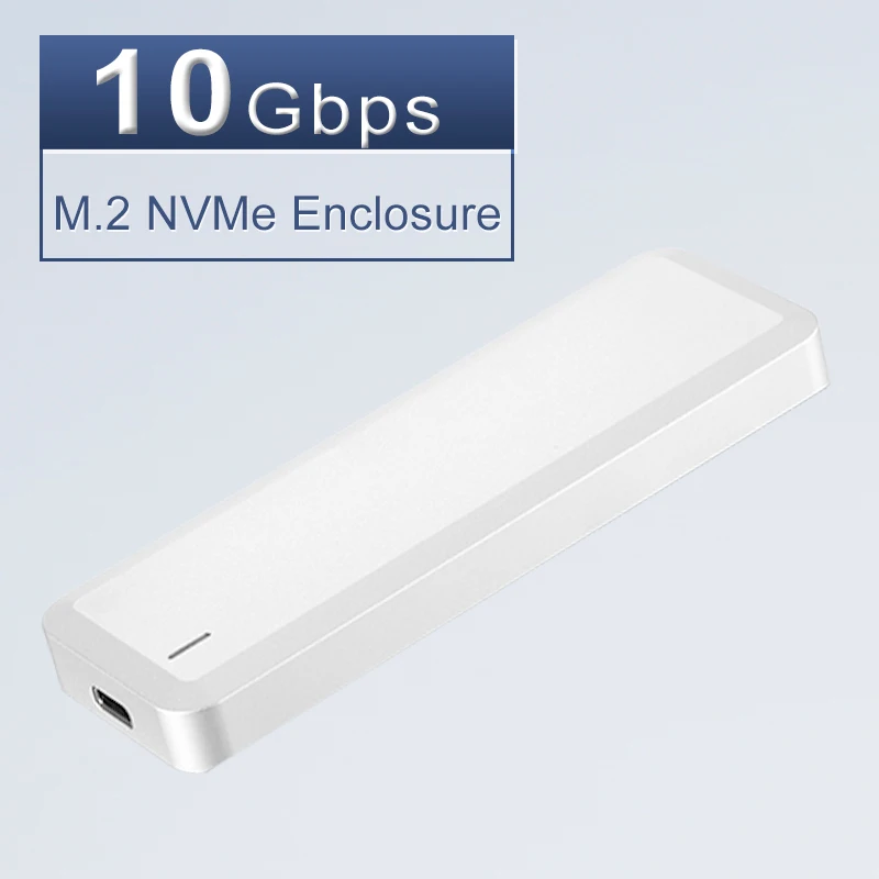 

Uneatop USB 3,1 Type -C Gen2 to M.2 NMVE SSD Внешний корпус для жесткого диска PCIe чехол