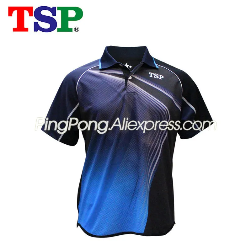 Футболка TSP для настольного тенниса/футболки мужчин/женщин одежда бадминтона
