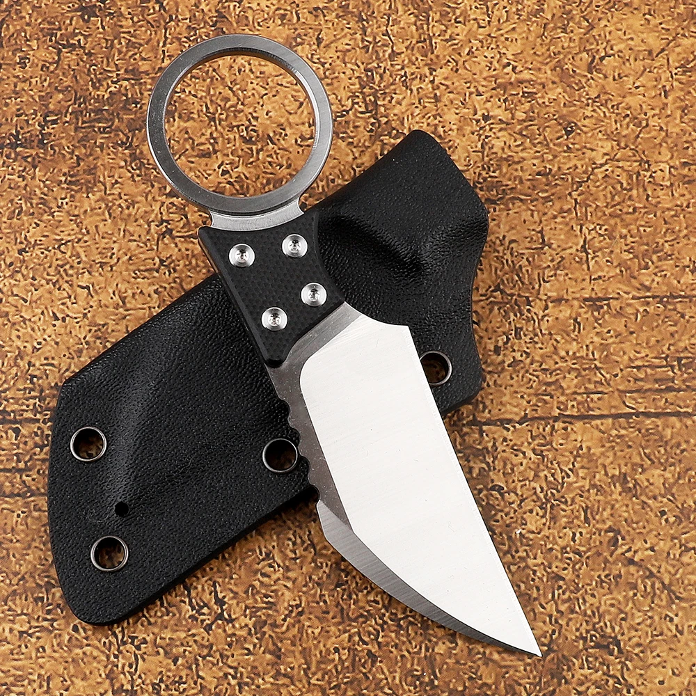 Новинка акция маленькое прямое лезвие с фиксированным лезвием тактическое D2