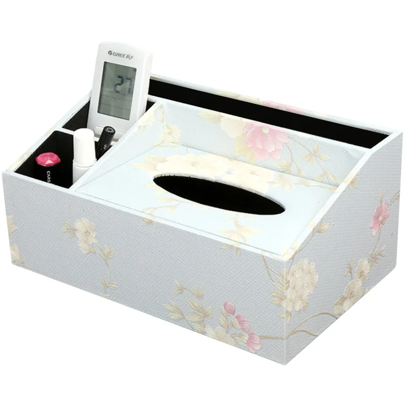 Кожаная Коробка для салфеток прямоугольной формы элегантный съемный модный