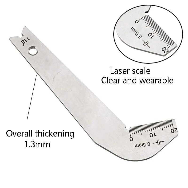 

1 Pack Bit Pattern Drill Template Gauge Welding Inspect Tool Weld Drill Bit Measurement Hand Tools Woodworking Tools