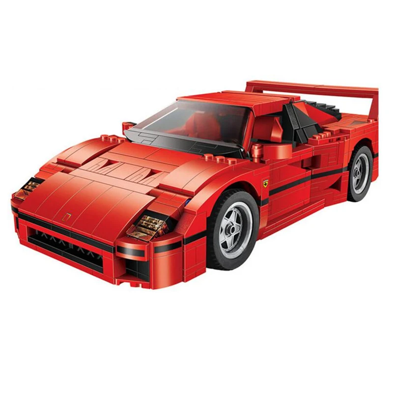 Описание Lepining Новый F40 спортивный автомобиль мс комплект Enzo спортивная модель