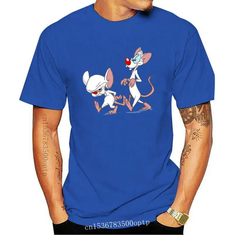 

Милая женская футболка с коротким рукавом Pinky And The Brain