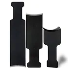 Профессиональная черная пластиковая доска для окрашивания волос для парикмахерской, 1 шт., аксессуары для дизайна парикмахера