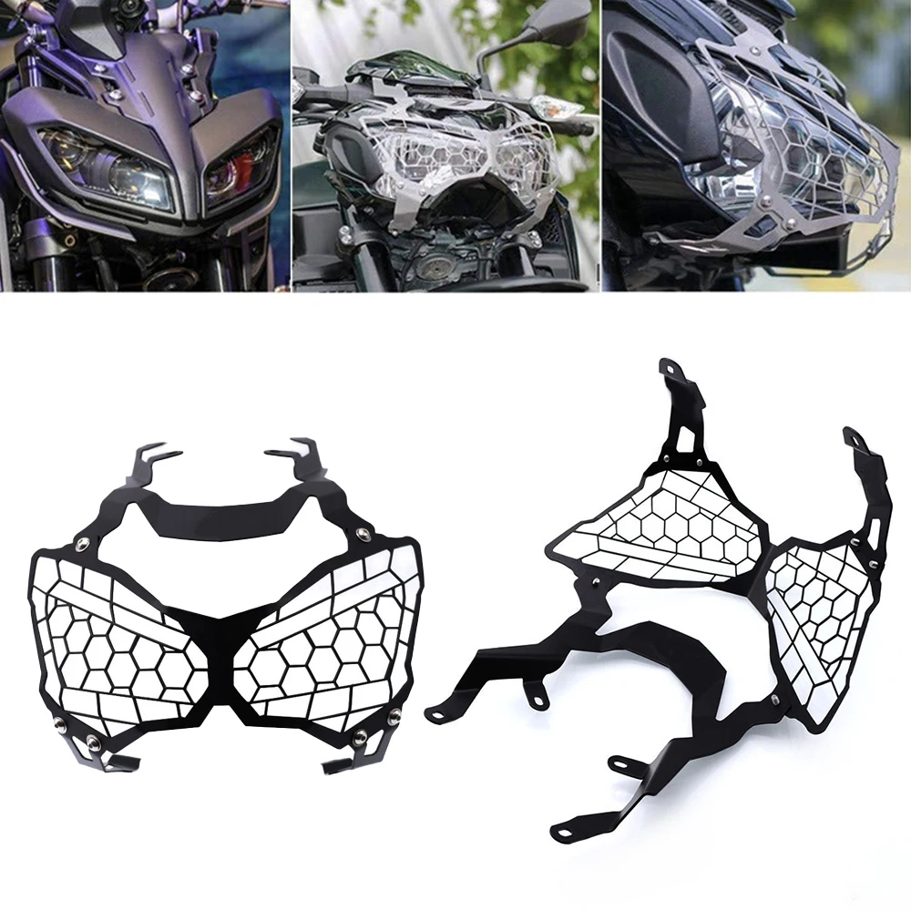 

Защита передней фары в сборе для Kawasaki Z900 2017 2018 2019 2020, модифицированные аксессуары, защитная крышка передней фары мотоцикла