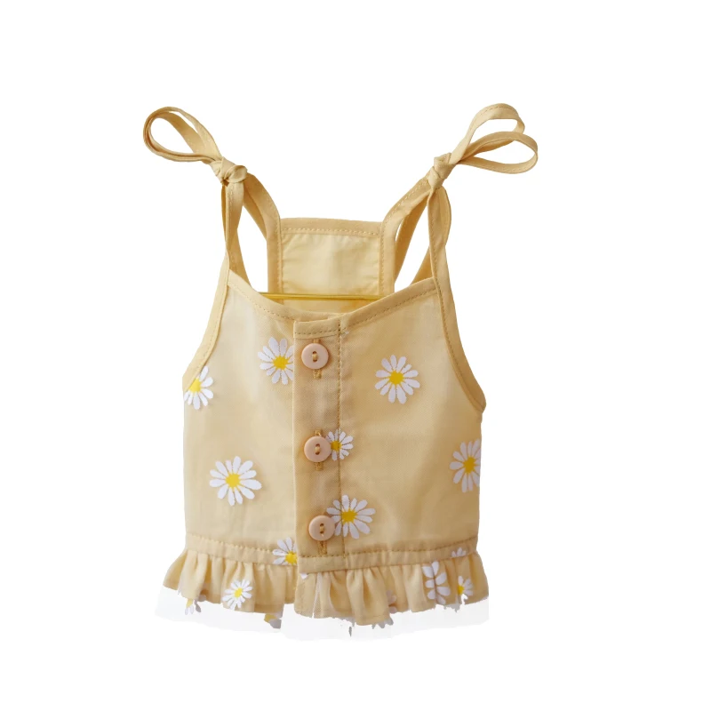 Короткое стильное платье для собаки юбка короткая одежда домашних животных