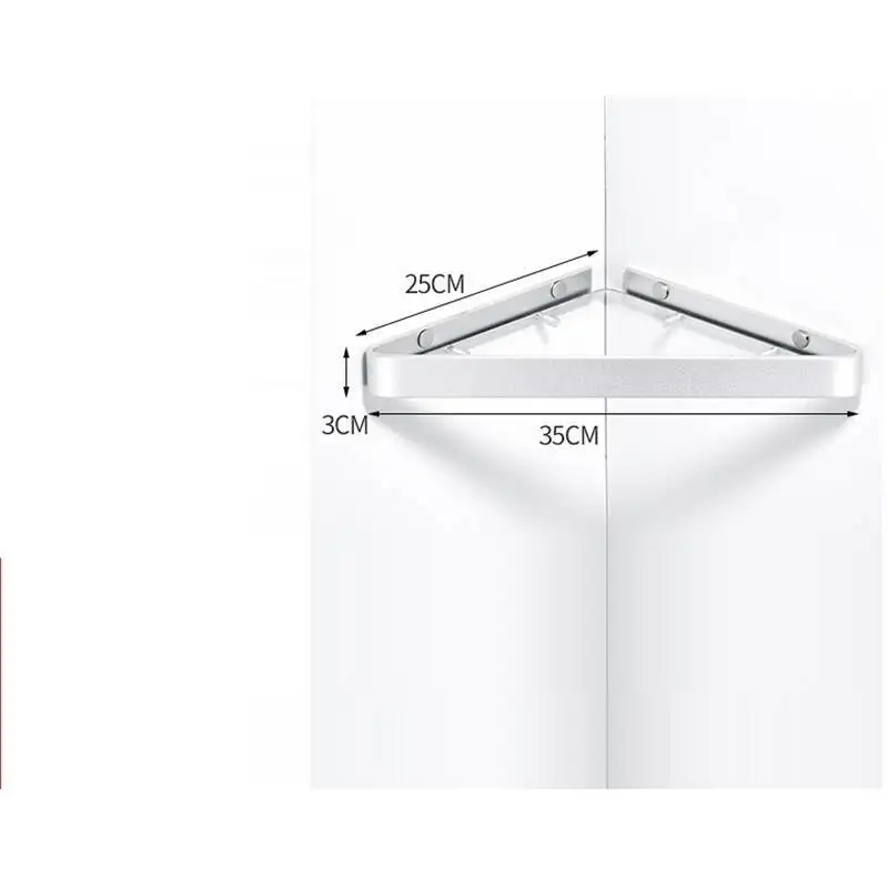 

Floating Badkamer Estante Ducha Badezimmer Prateleira Hair Dryer Meuble Wall Shelf Salle De Bain Shelves Bathroom Organizer