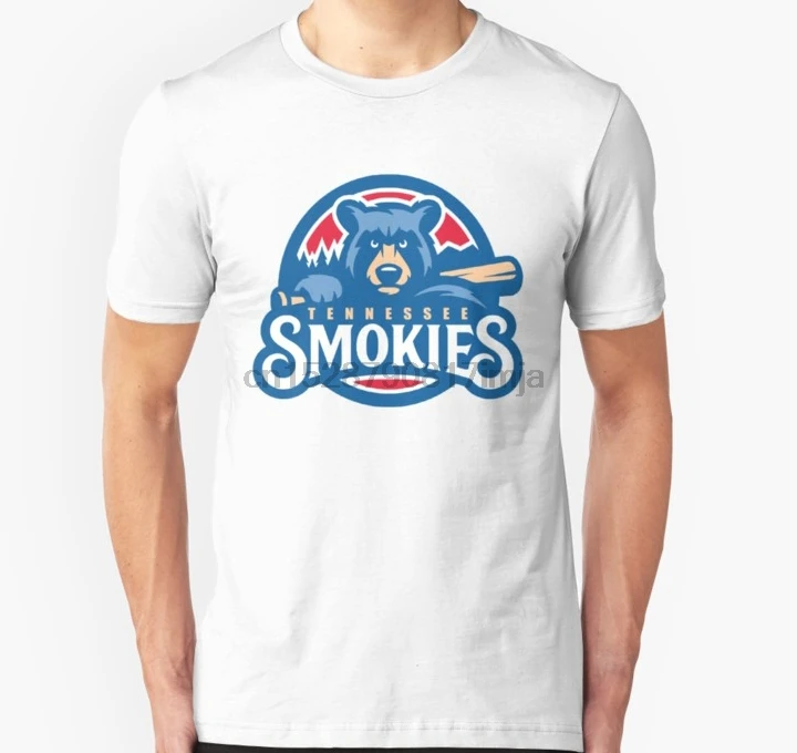 Мужская футболка Tennessee Smokies унисекс wo тройники топ|Мужские футболки| |