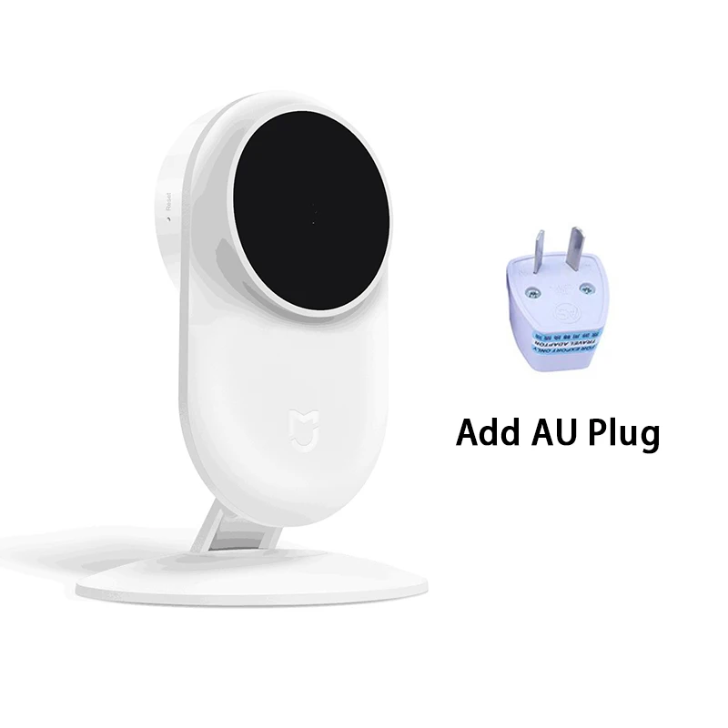 Add AU Plug Оригинальная смарт-камера Xiaomi Mijia, IP Камера HD1080P, 2,4G, Wi-Fi, беспроводная, 130, широкоугольная, 10 м, с функцией ночного видения, интеллектуальная безопасность для mihome - Цветной: Add AU Plug