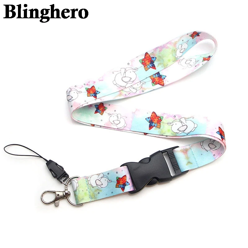 CA103 аутизм головоломка многофункциональный брелок телефон ремешок мультфильм