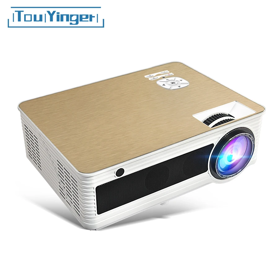 Touyinger светодиодный проектор M5 full HD видео 4000 люмен 1280*720 P(Android Bluetooth 5G WiFi 4K опционально) проектор домашний кинотеатр 3D