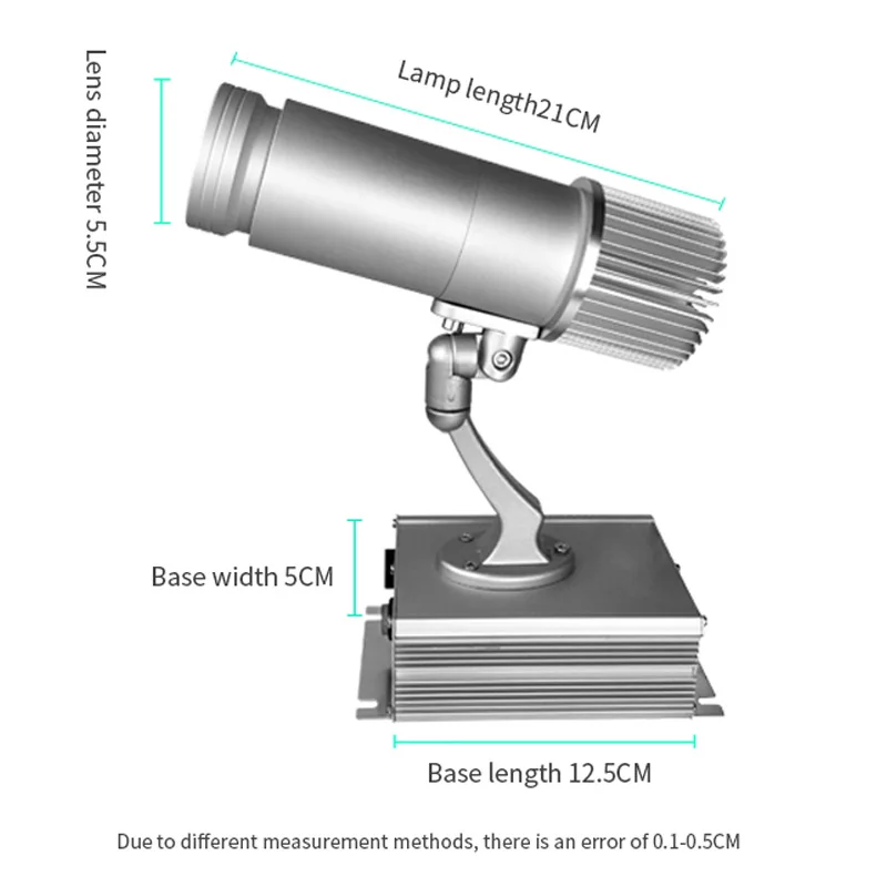 Горячая Распродажа перезаряжаемый портативный светодиодный проектор gobo с