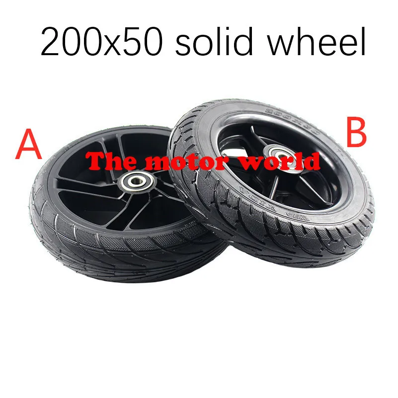 HOT SALE High Performance 200x50 Solid Wheel for Two Wheels Electric Self Balancing Hoverboard Scooter 200*50 Tyre | Автомобили и