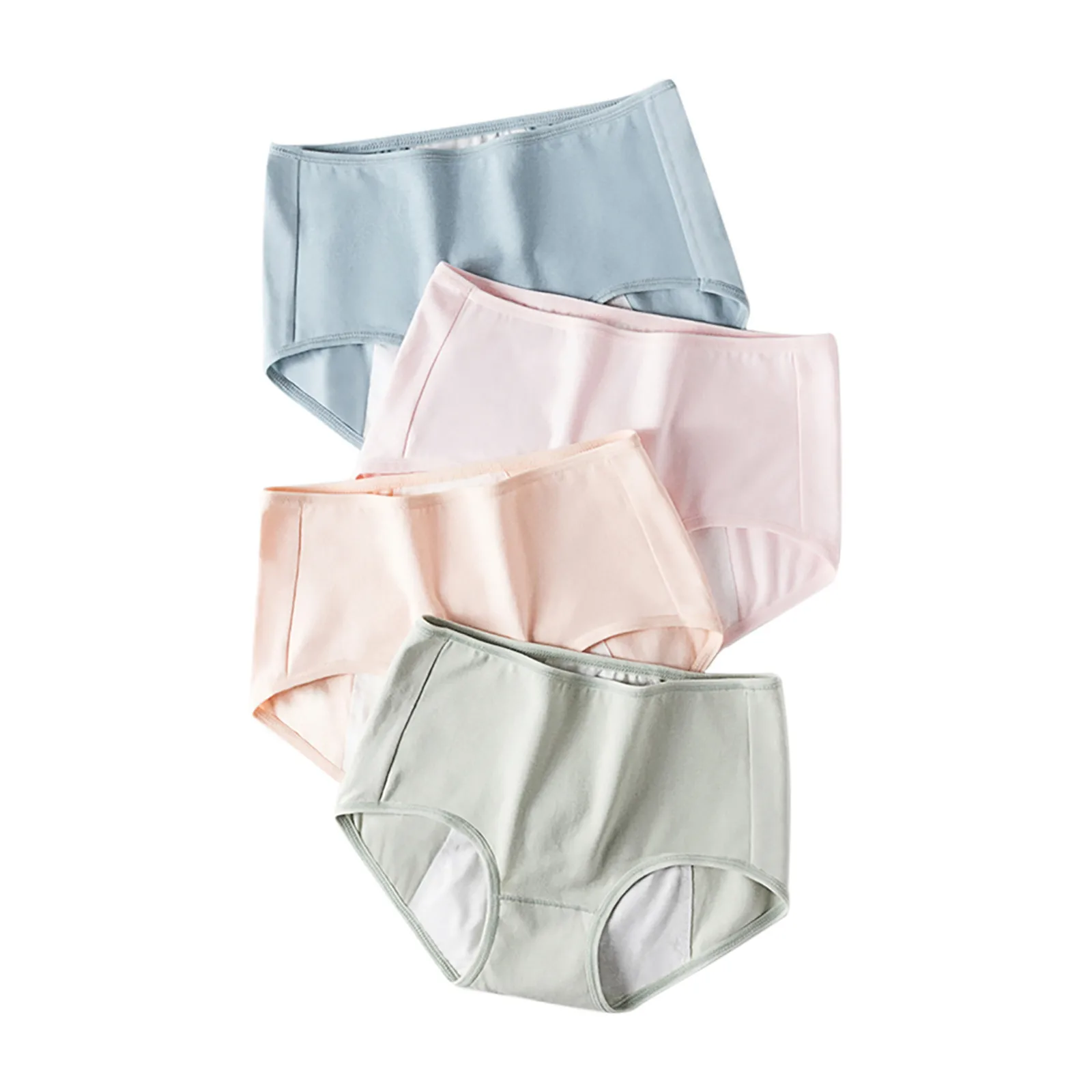 

Leak Proof Menstrual Panties Physiological Pants Women Underwear Period Cotton Waterproof Briefs Plus Size Female Lingerie