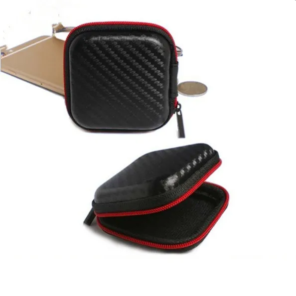 1 шт. портативный мини жесткий хранение наушников чехол для SD TF карты вкладыши