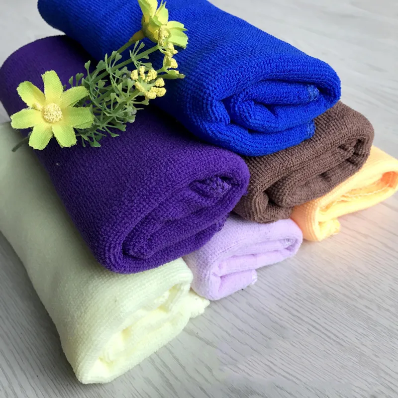 10 шт. 30*30 маленькое квадратное полотенце из сверхтонкой волокнистой мочалки