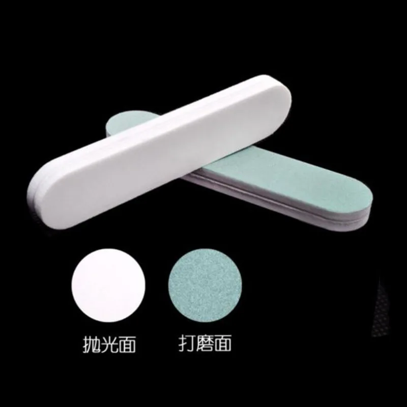10 шт мини двухсторонний пилка для ногтей одноразовая полировка ультра тонкий