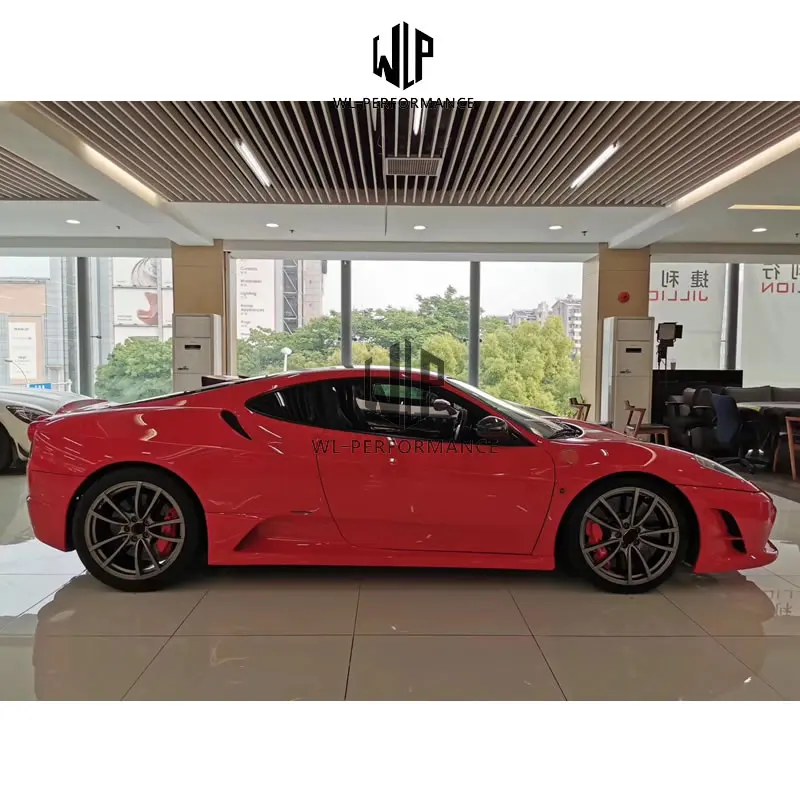 F430 SC стиль высокое качество FRP Неокрашенный большой кузов автомобиля Комплект