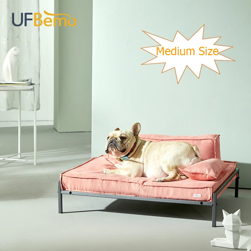 Роскошная кровать для собаки UFBemo мягкая бренда M кошки с памятью формы