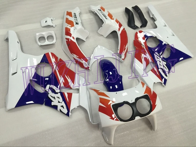 Обтекатели для Honda CBR400RR 92 93 CBR 400 RR 94 95 Белый Красный обтекатель мотоцикла синего