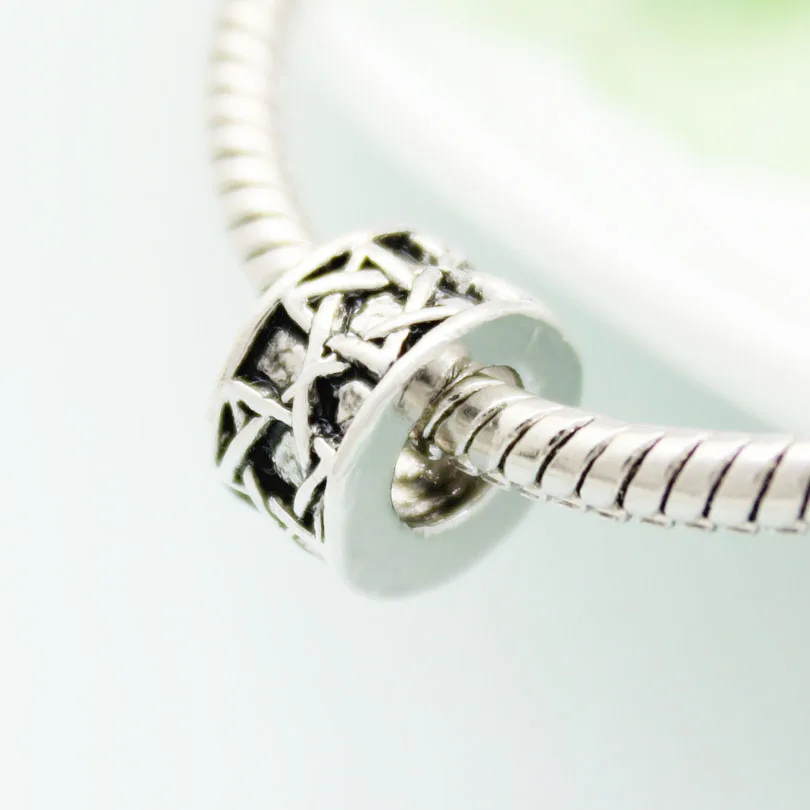 Бусина Шарм Звезда Давида с прямыми отверстиями 5 мм|bracelet glass|bracelet slaveday family |