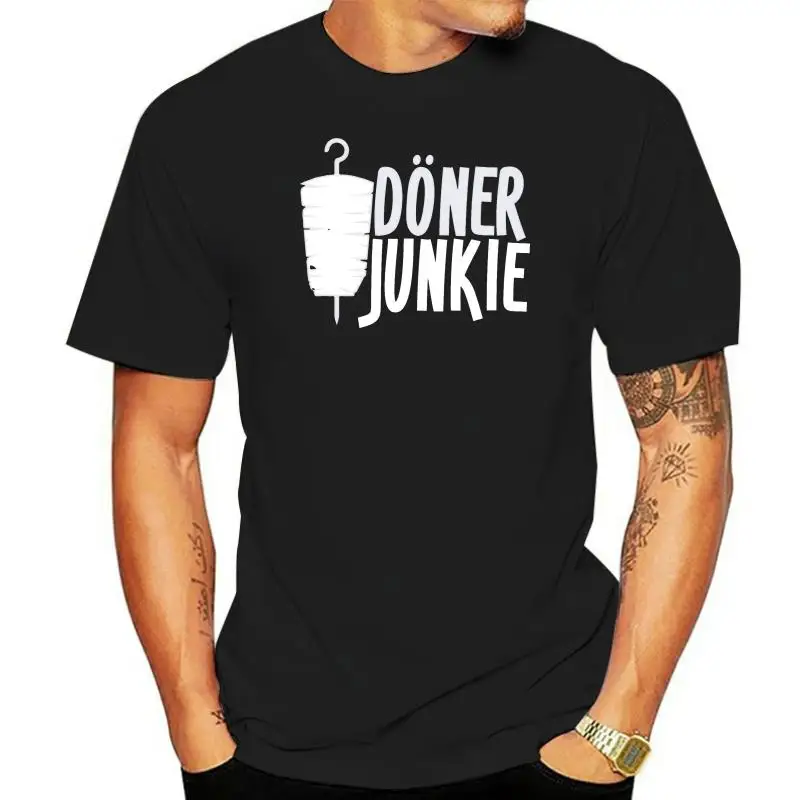 

Doner Kebab Junkie Doner Man Turk T Shirt Normal New Style S-Xxxl Create Short Sleeve Spring Autumn Family Sunlight Shirt