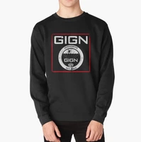 gign national gendarmerie intervention group gamer birthday gifts pullover sweatshirt autumn and winter hoodie men clothing