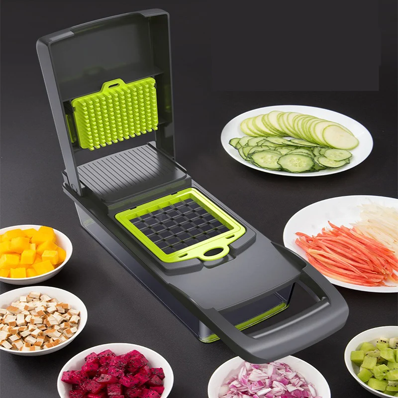 

Mandoline Vegetable Fruit Slicer Grater Cutter Peeler Multifunctional Potato Peeler Carrot Grater Drain Basket Kitchen Tool