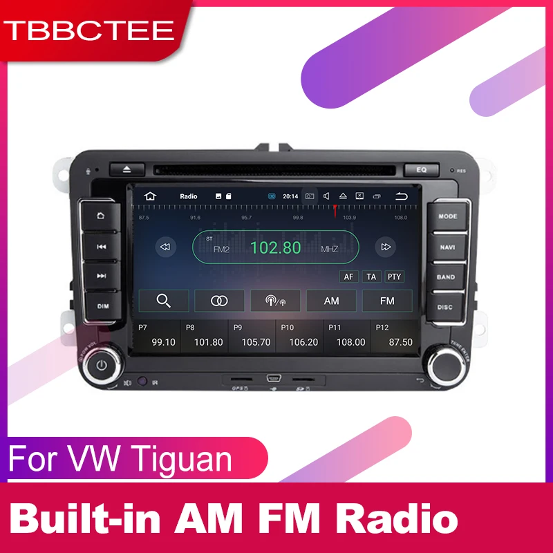 TBBCTEE для Volkswagen VW Tiguan 2007 ~ 2014 Автомобильная Android мультимедийная система 2 DIN Авто dvd