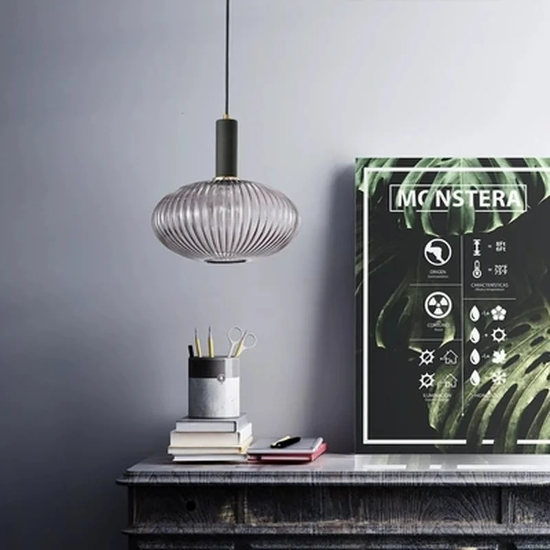 Подвесные светильники в скандинавском стиле для ресторана современная лампа из