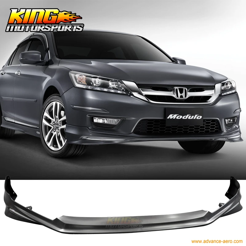 Подходит для 13 15 Honda Accord 4 переднего бампера губ стиля неокрашенного | Отзывы и видеообзор