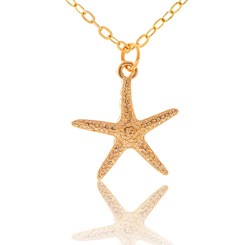 Женское Ожерелье из коровьей ракушки ожерелье золотого цвета с