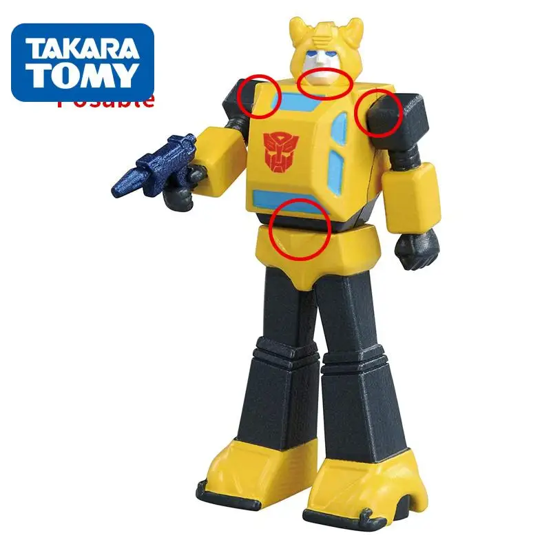 

Takara tomy metakore transformers bumblebee 5.5cm height metal collection figure new