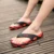 Мужские Пляжные шлепанцы, дышащие сандалии для улицы, модные тапочки, летняя обувь, 2021 - изображение