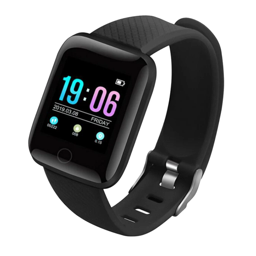 

116plus Smart Bracelet Heart Rate Sports Bluetooth Tracking Watch Wristband