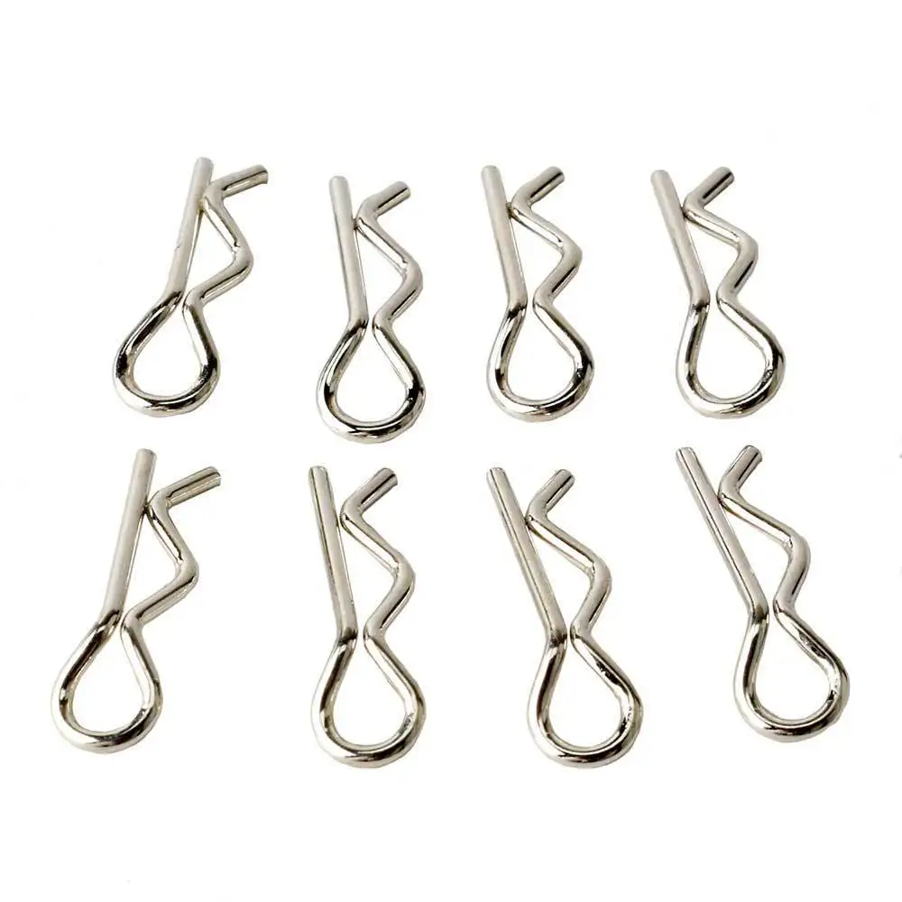 RC HM6079 Серебряные Зажимы для тела (8 шт.) Fit LC Racing 1/14 Electric EMB | Игрушки и хобби