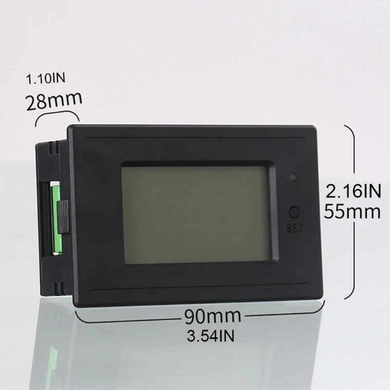 

6-in-1 Multi-function Intelligent Household AC Digital Display Voltmeter Voltage Panel Meter For Electromobile LX0D