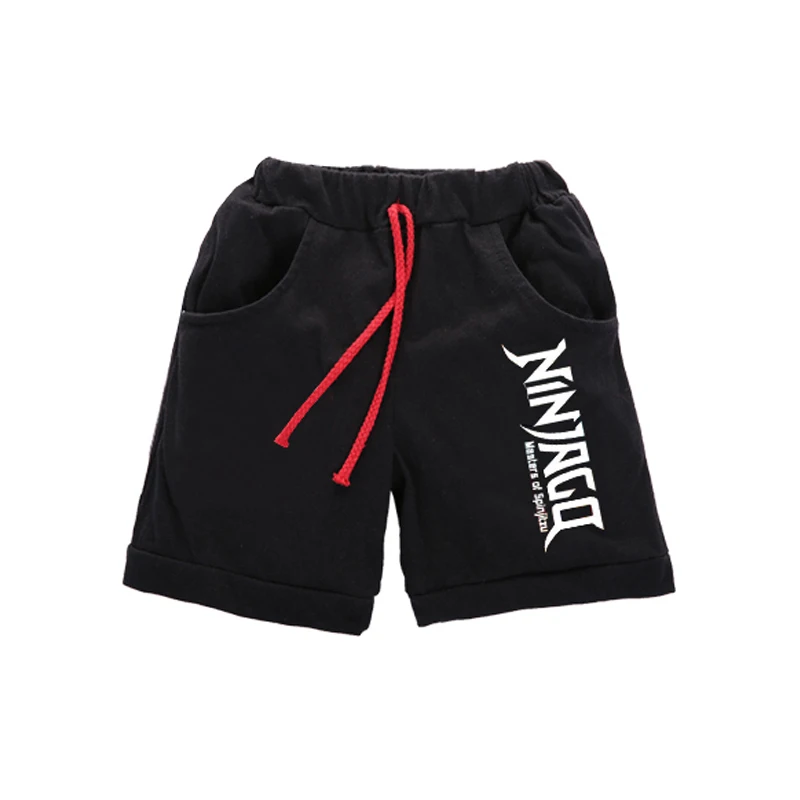 

Summer Children Baby Boys Ninja Ninjago Cartoon Clothes Sets Kids Character Short Sleeve Shirt Cute Shorts 2pcs Clothing Sets