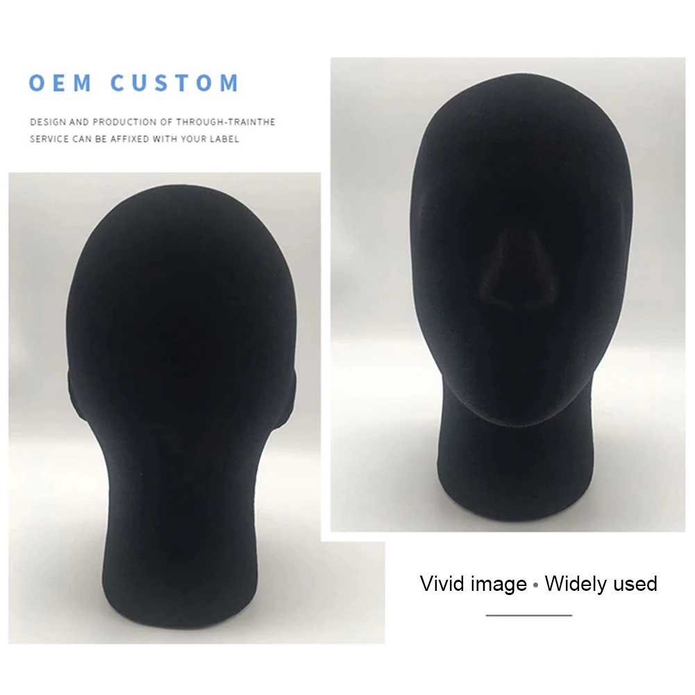 Male/Female Foam Mannequin Head Model for Hat Cap Wig Headphones Display Stable Shop Eyeglasses Holder Cloakroom Photography Pro | Дом и сад