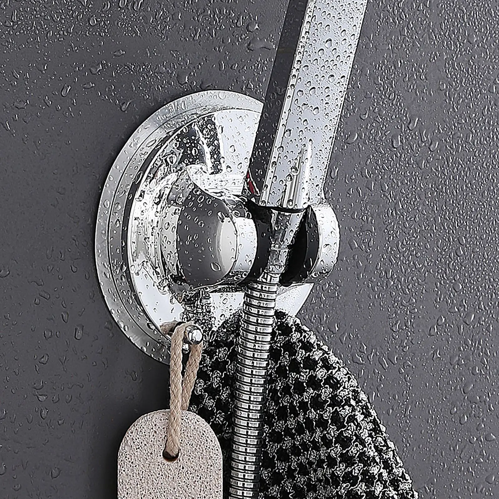 Perforation-Free Shower Bracket with Adjustable Universal Fixed Seat Head Bathroom Set Decoration Accessories | Обустройство дома