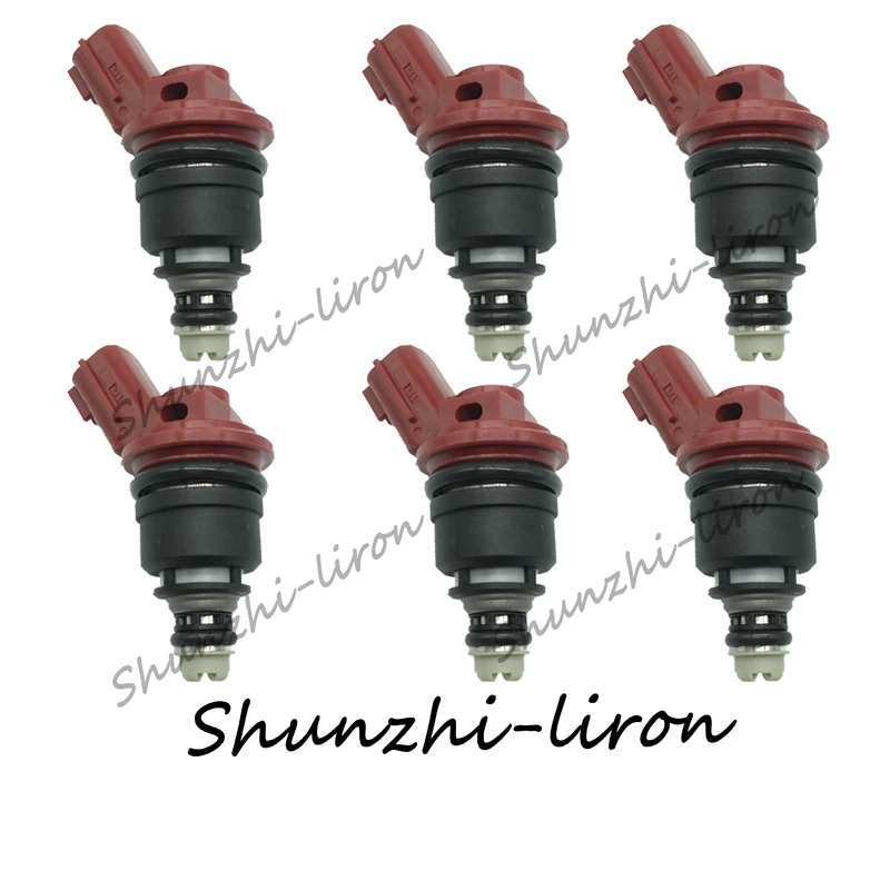 6 шт. Топливная форсунка для Nissan 300ZX Maxima Jecs Infiniti I30 J30 3.0L OEM: 16600-96E01 1660096E01