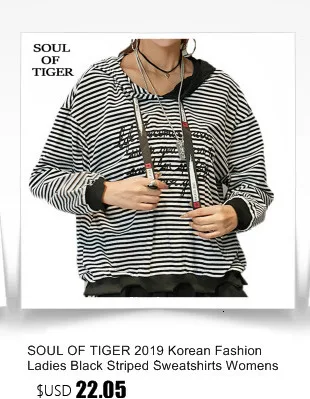 SOUL OF TIGER модные корейские Брендовые женские весенние толстовки с капюшоном женские винтажные клетчатые толстовки Повседневная Лоскутная Одежда
