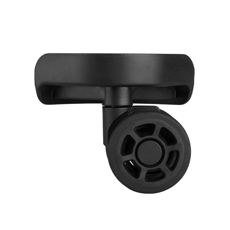 Travel Luggage Repair and Replacement Caster Parts Black Fashion Luggage Wheels Trolley Luggage Shock Absorption Silent Casters