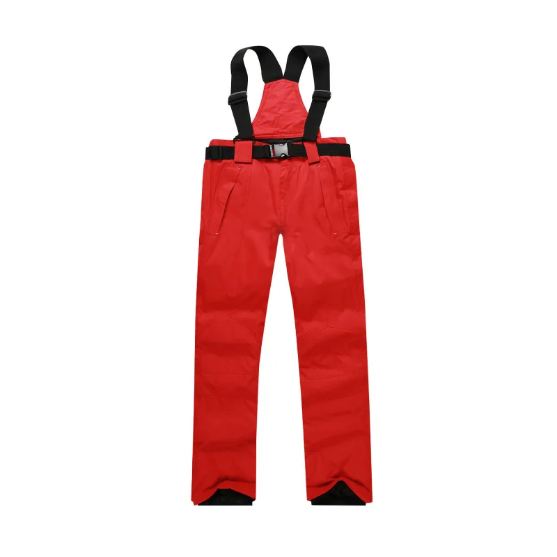 Men Ski Pants 2019 New Warm Outdoor Sports Waterproof Women's Snow Trousers Adult Suspenders Winter Snowboarding | Спорт и