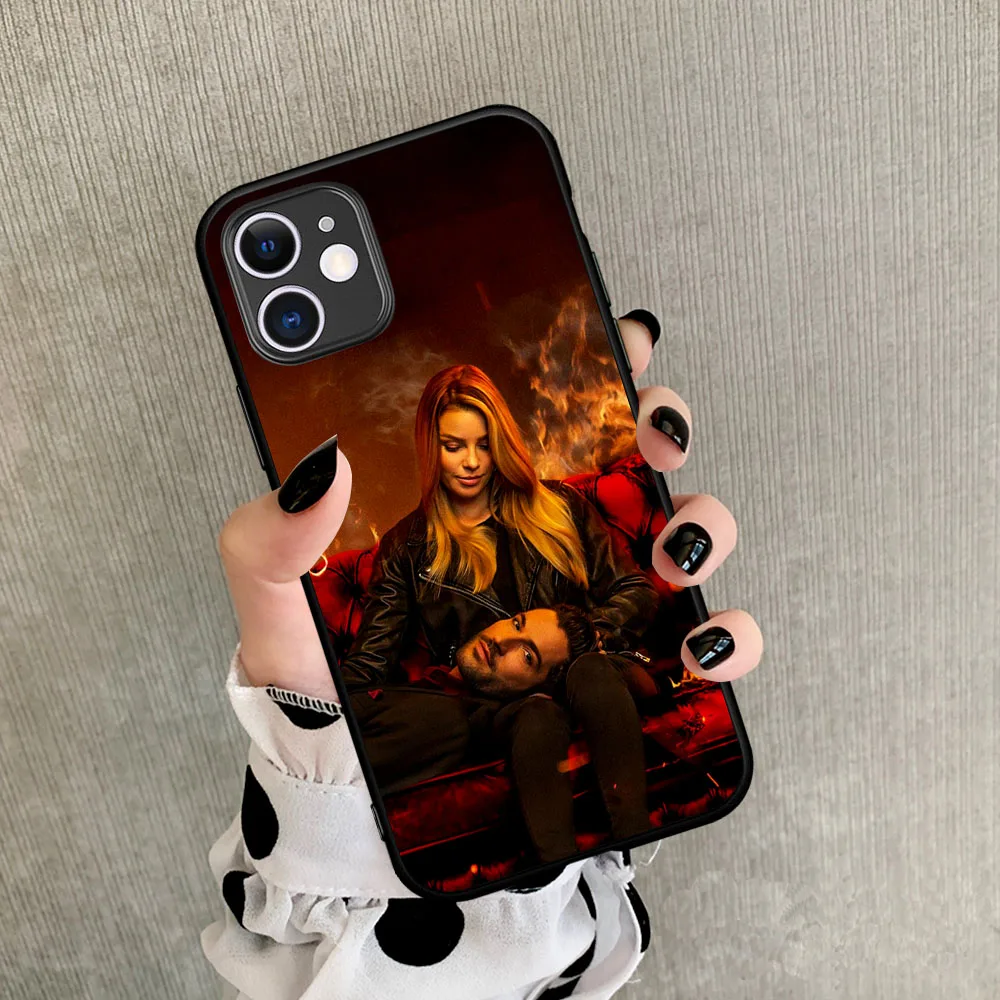 Горячий американский ТВ вырожденных Ангел Люцифер Модный чехол для мобильного