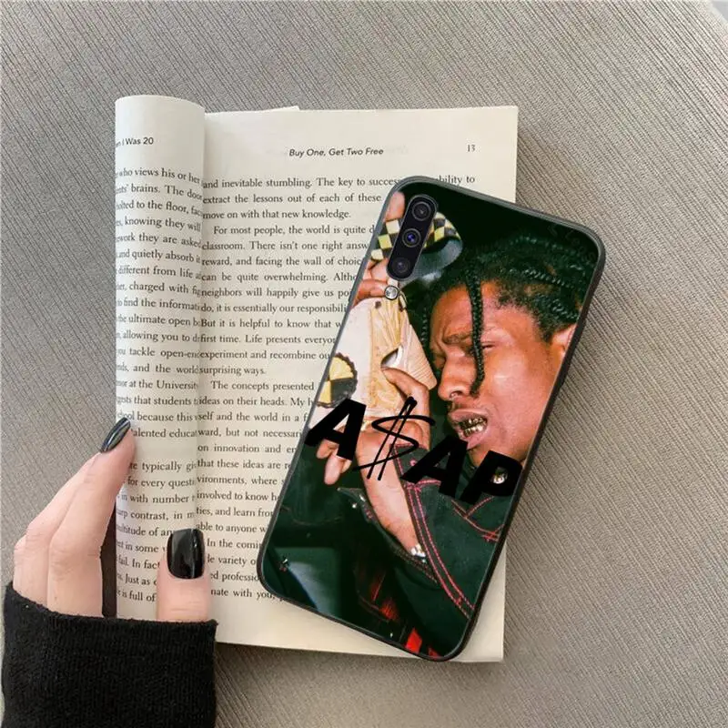 

Asap Rocky Rapper Phone Case For Samsung galaxy A S note 10 7 8 9 20 30 31 40 50 51 70 71 21 s ultra plus