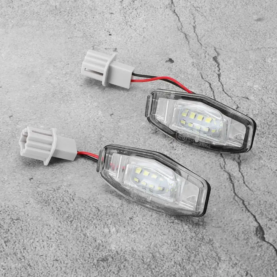 2 шт. Автомобильные светодиодные лампы 12-30 в для освесветильник номерного знака |