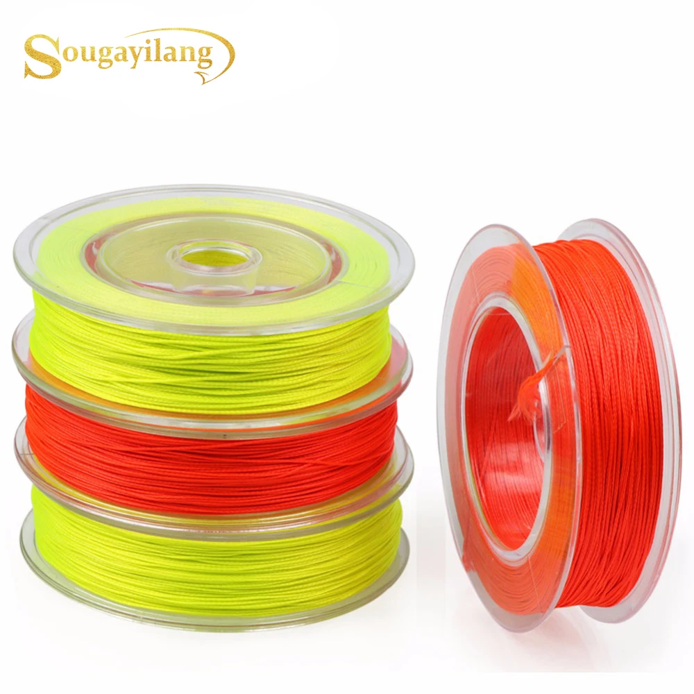Sougayilang 100YDS рыболовная леска с подложкой 20 30LB Вес вперед плавающая