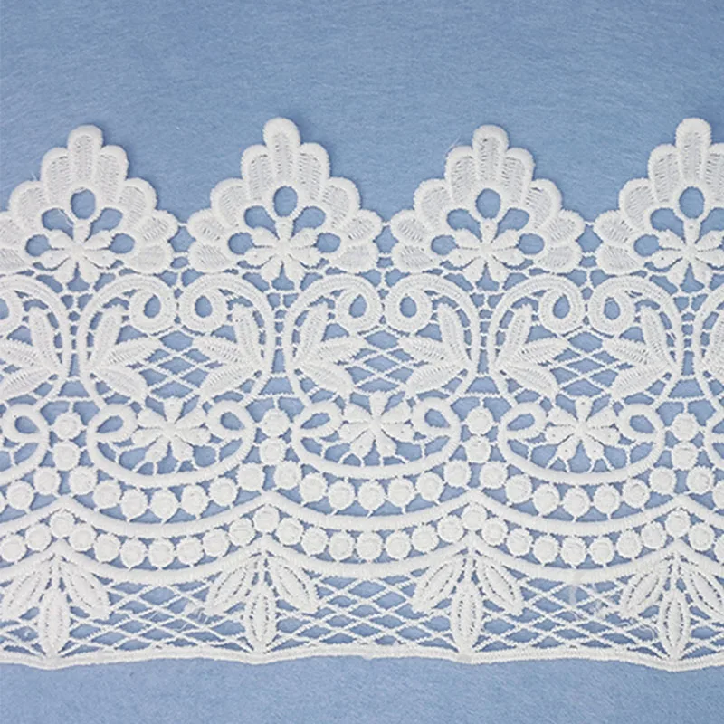 7 ярдов/рулонная лента с хлопковым кружевом сделай сам отделка ткани для шитья